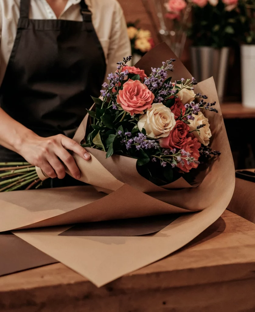Artisan fleuriste bouquet sur-mesure Paris